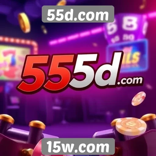 Promoções e eventos no site de jogos 55d.com